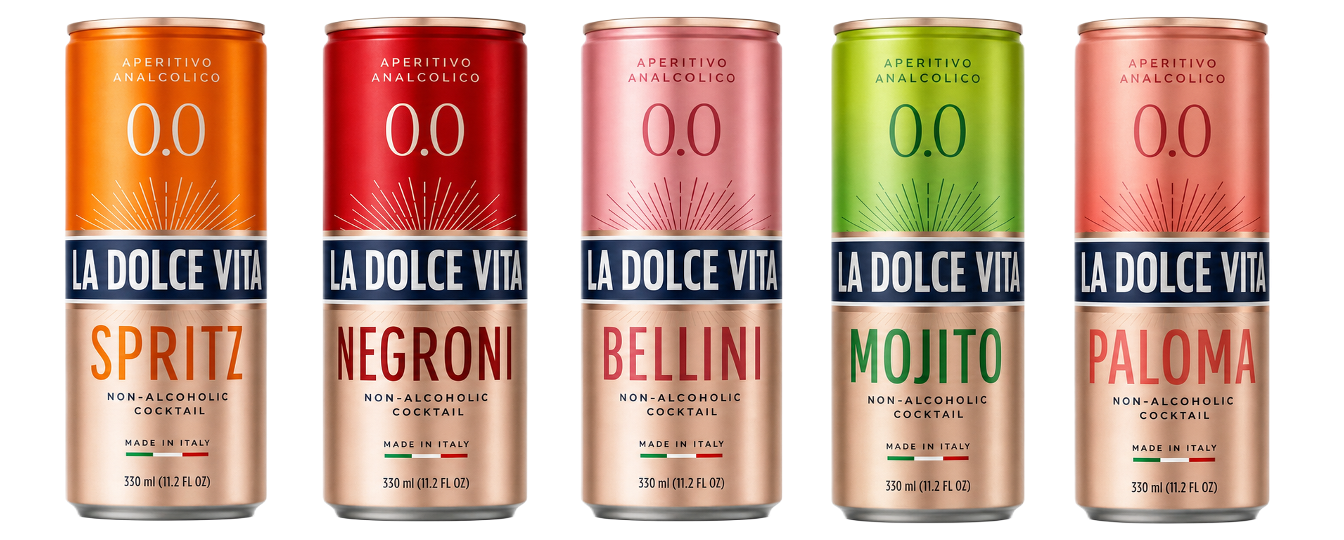 La Dolce Vita Aperitivi cans